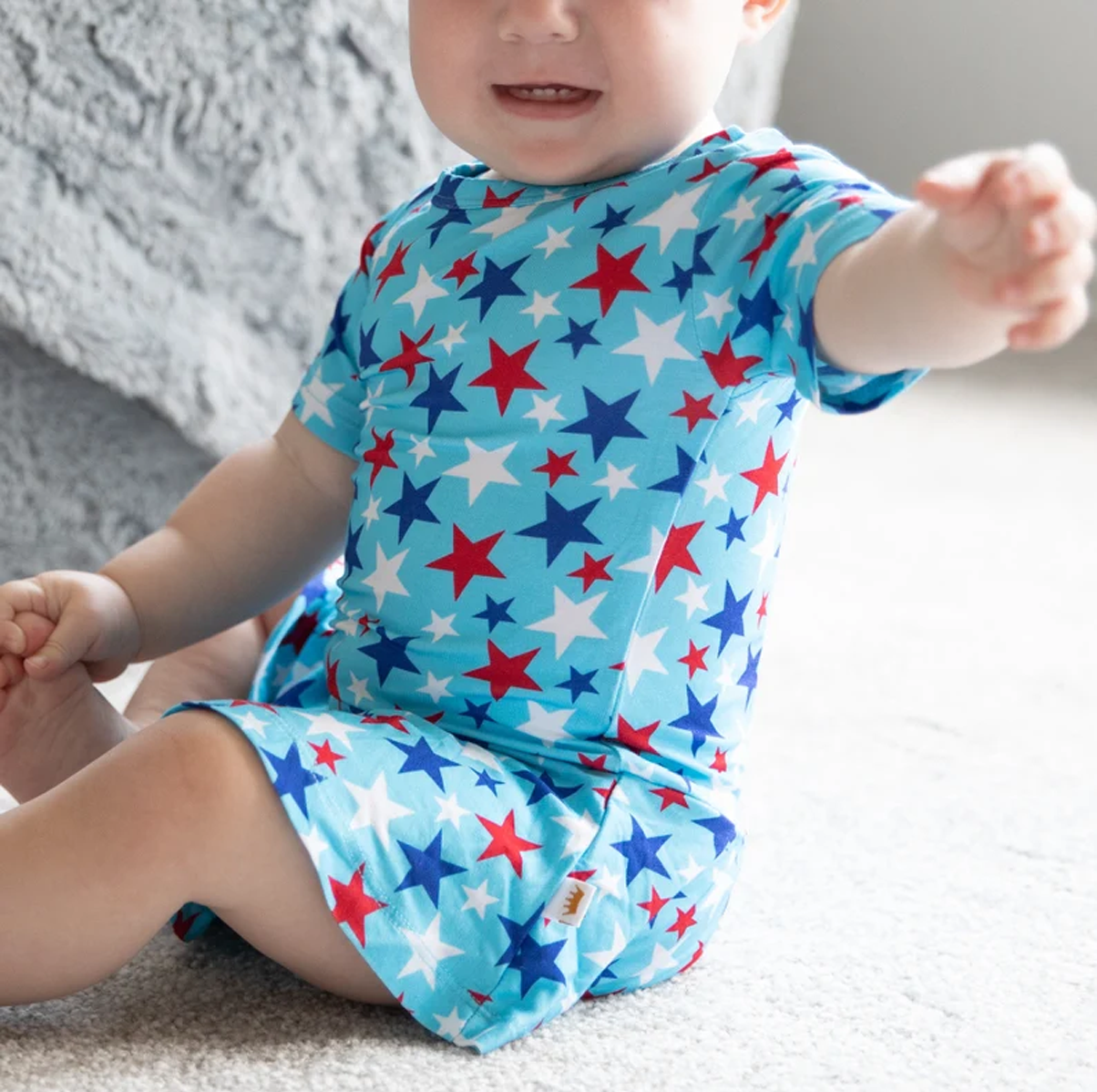 Fourth of July Baby Twirl Bodysuit