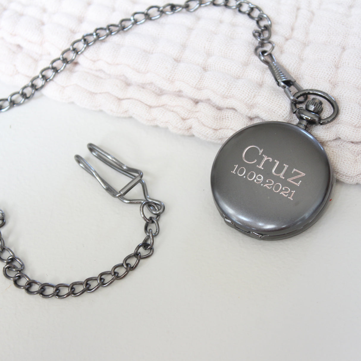 Pocket Watch - Gunmetal