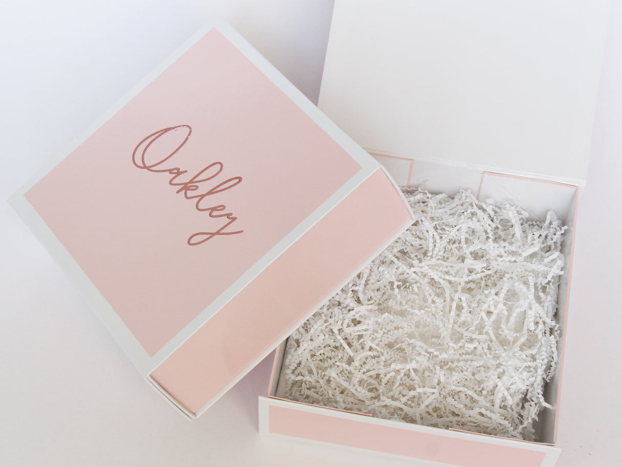 Pink Bridesmaid Gift Boxes