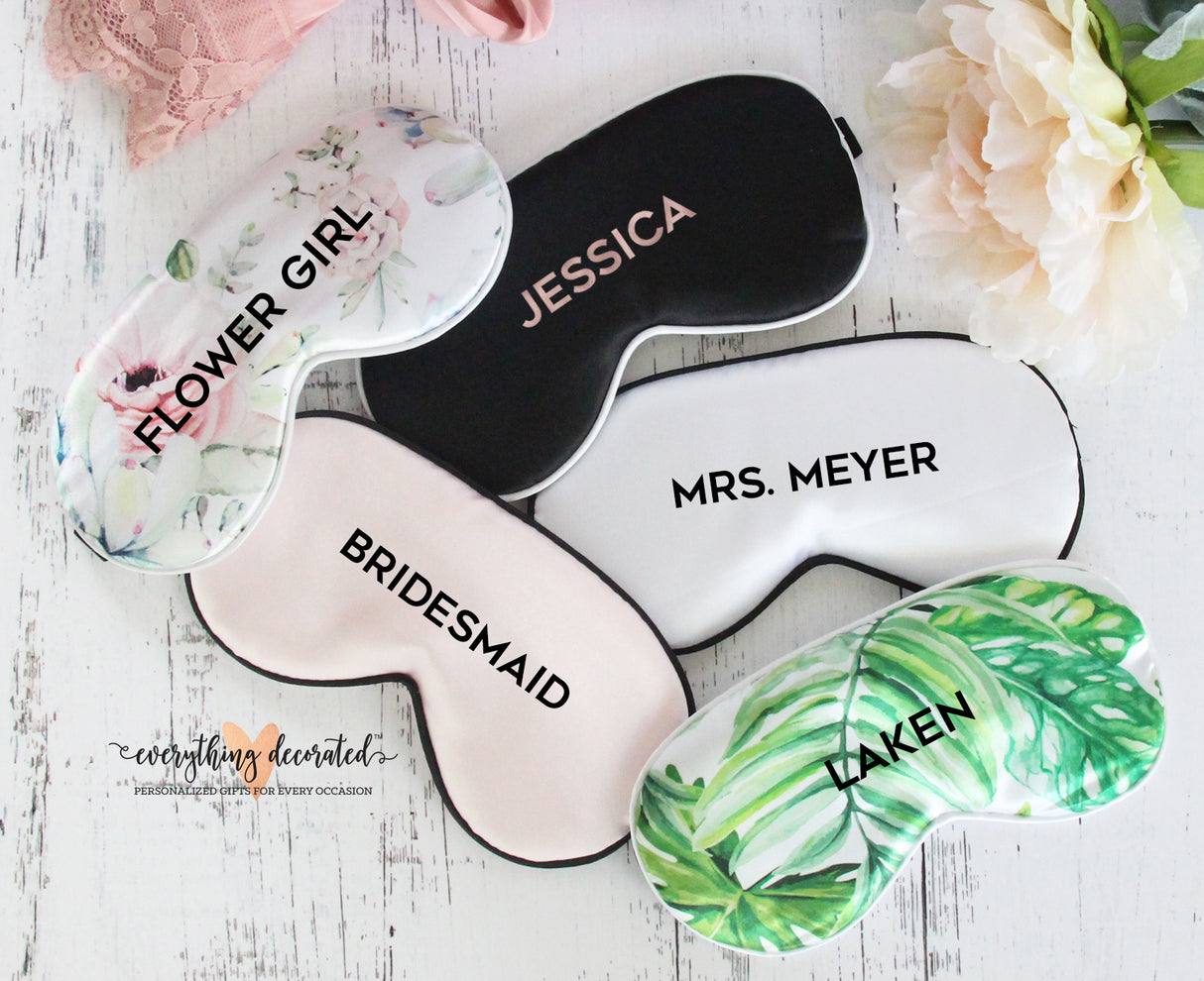 Custom Sleep Masks