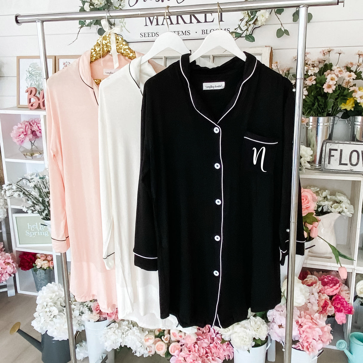 Monogrammed Sleep Shirt