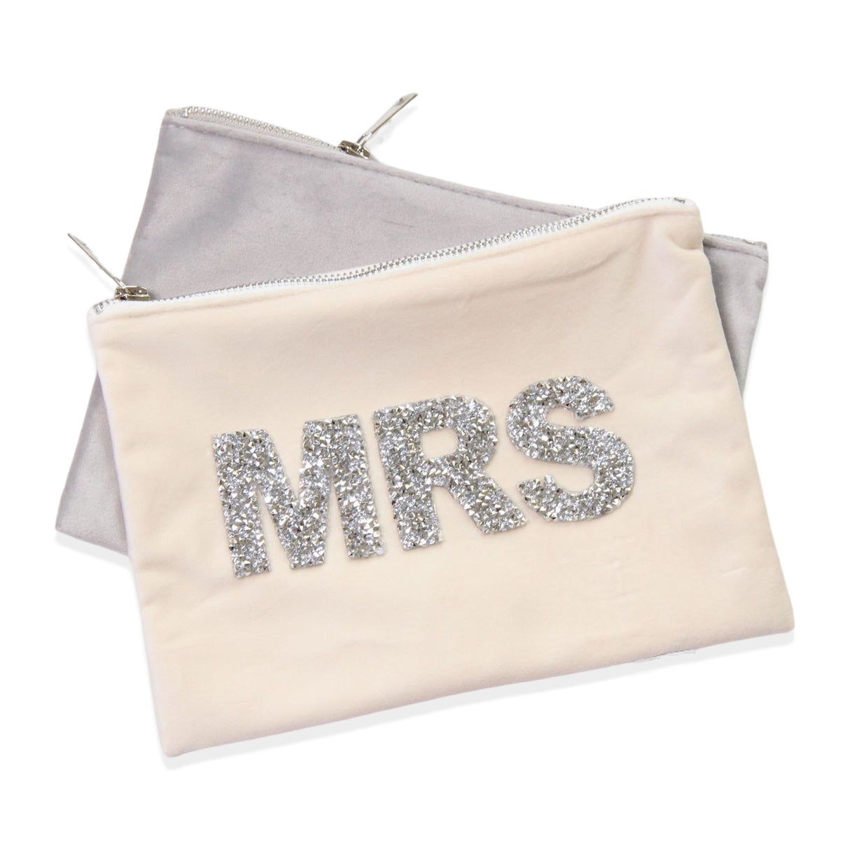 Rhinestone Mrs Makeup Bag