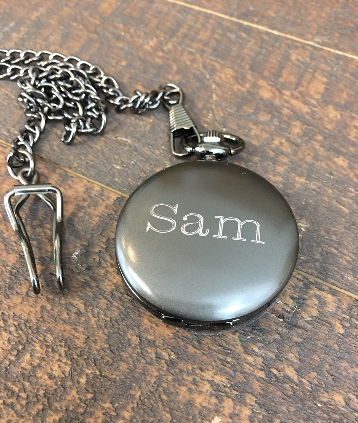 engraved pocket watch