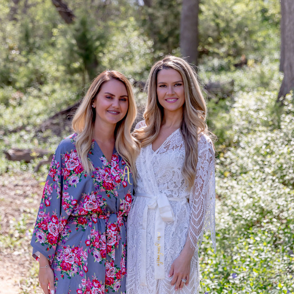 Full Lace Bridal Robe
