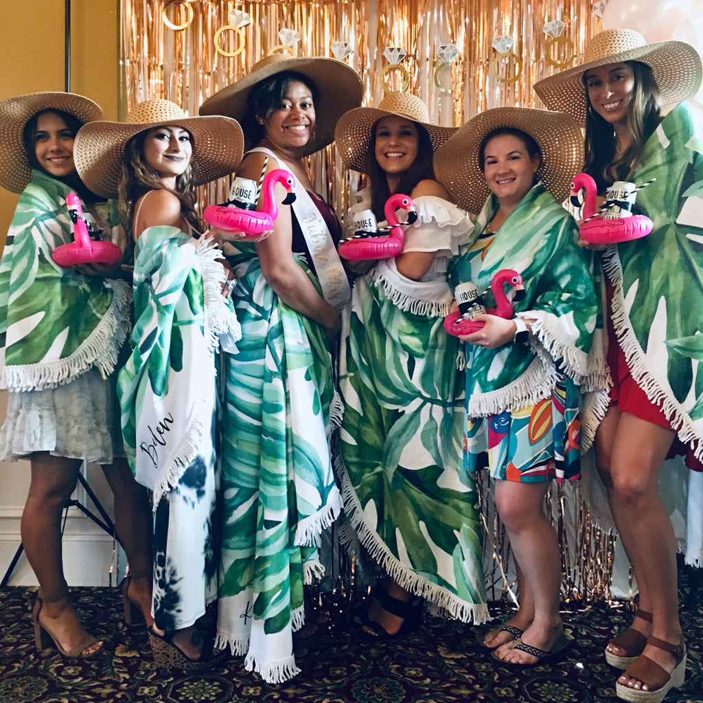 Palm Leaf Towel Beach