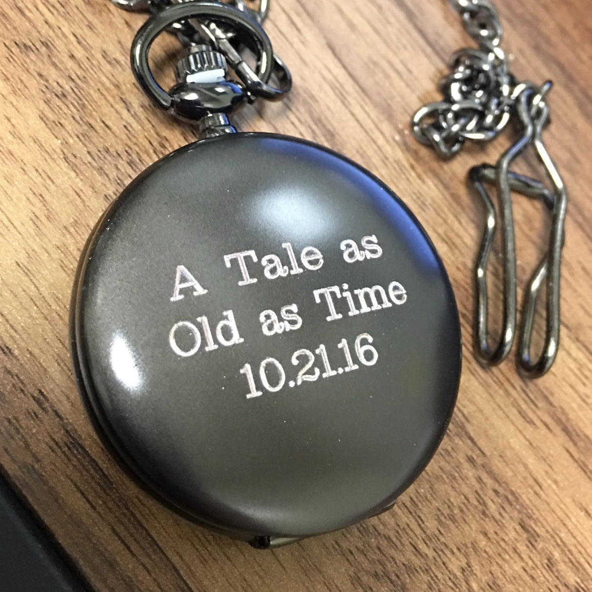 Pocket watch personalized