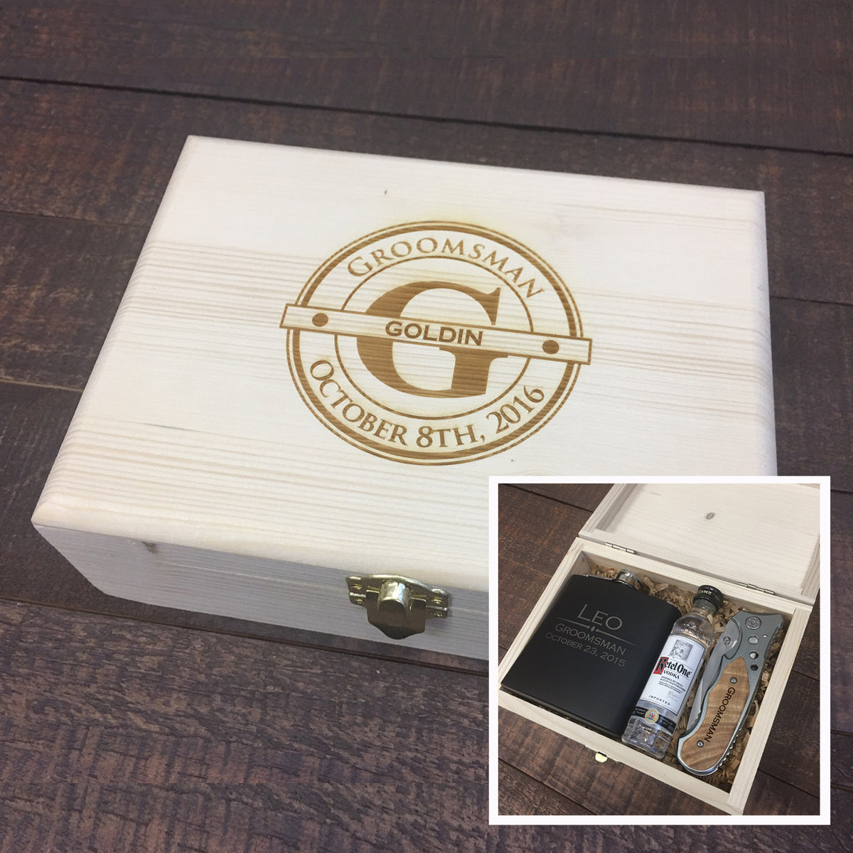 Groomsmen Gift Box