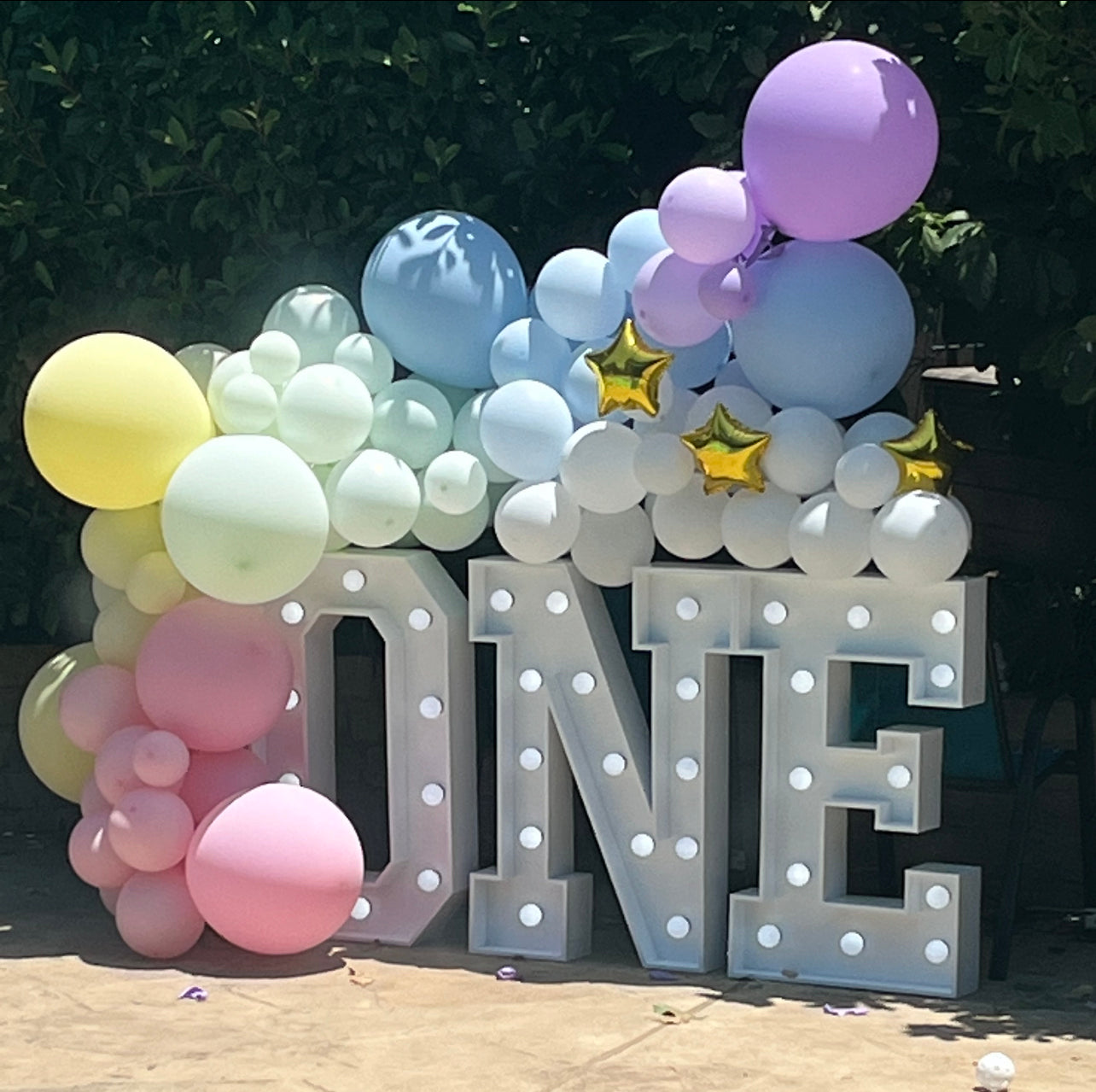 Marquee Letters and Numbers