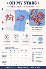 Oh My Stars 4th of July T-Shirt