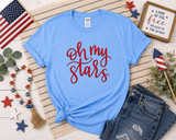 Oh My Stars 4th of July T-Shirt
