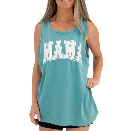 'Mama' PUFF Tank Top