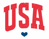 Distressed USA Tank Top