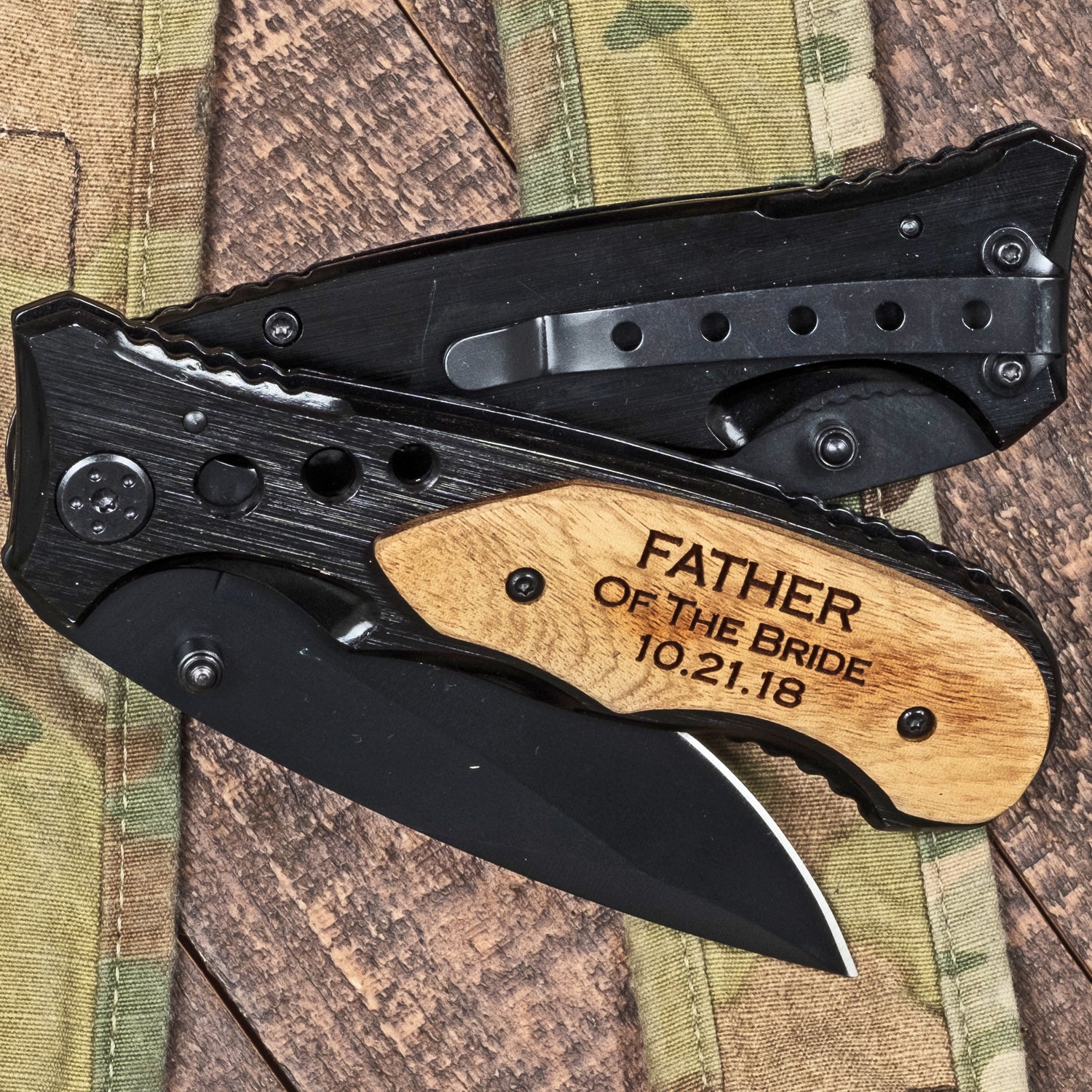 Father of the Bride & Groom Pocket knife