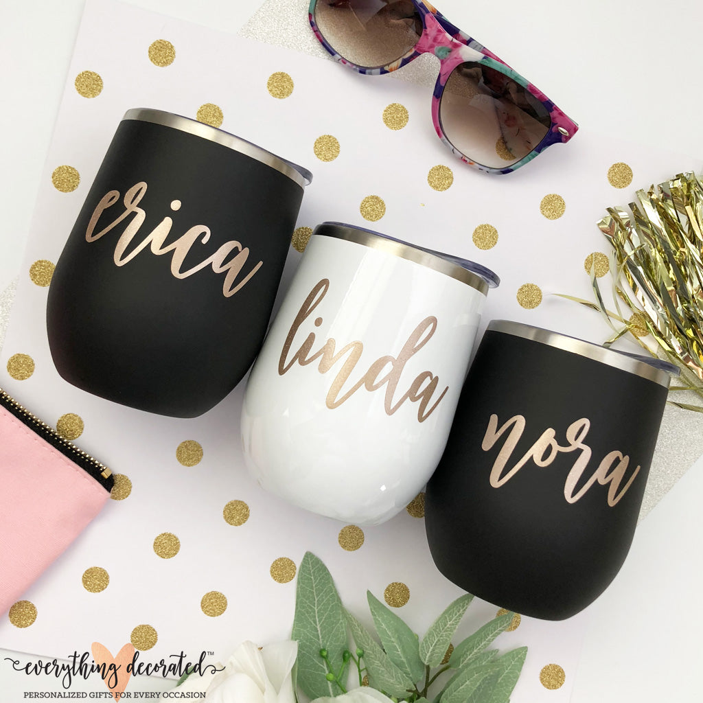 Custom Stemless Cup